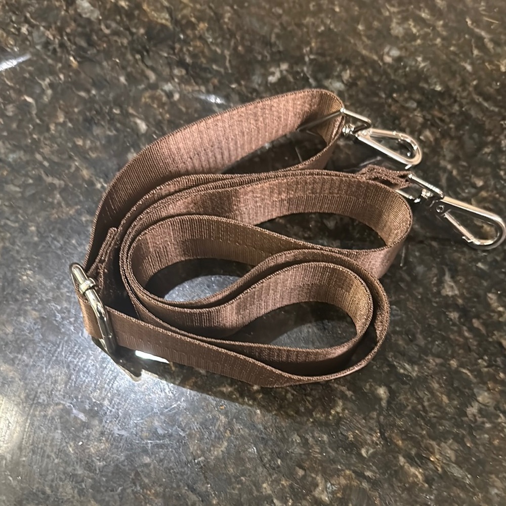 New Brown Replacement Strap , Silver Hardware Gui… - image 4